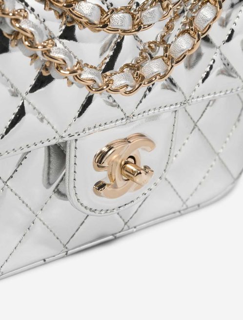 Chanel Timeless Small Patent Silver Closing System | Sell your designer bag