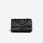 Chanel 2.55 Reissue 226 Aged Kalbsleder Black Front | Verkaufen Sie Ihre Designer-Tasche