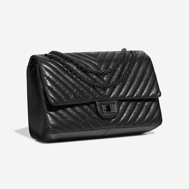 Chanel 2.55 Reissue 226 Aged Kalbsleder Schwarz | Verkaufe deine Designertasche