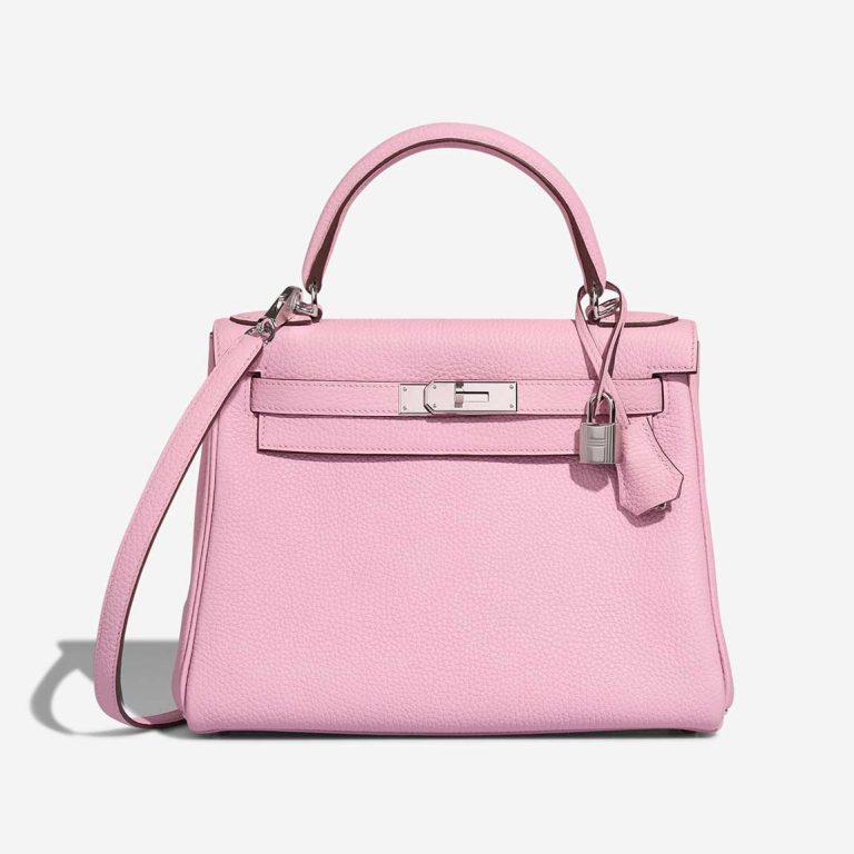 Hermès Kelly 28 Togo Mauve Sylvestre Front | Verkaufen Sie Ihre Designer-Tasche