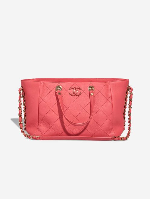 Chanel Shopping Tote Medium Calf Pink Front | Sell your designer bag