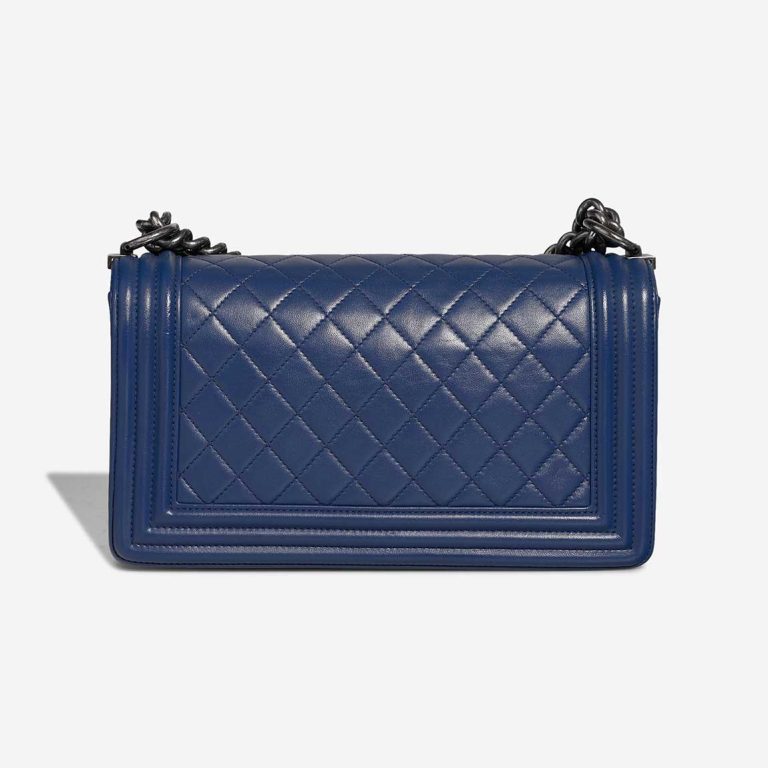 Chanel Boy Medium Lamb Blue | Vendez votre sac de créateur