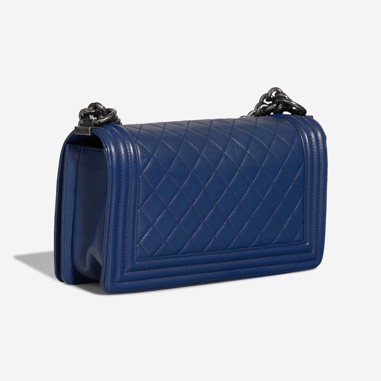 Chanel Boy Medium Lamb Blue | Vendez votre sac de créateur