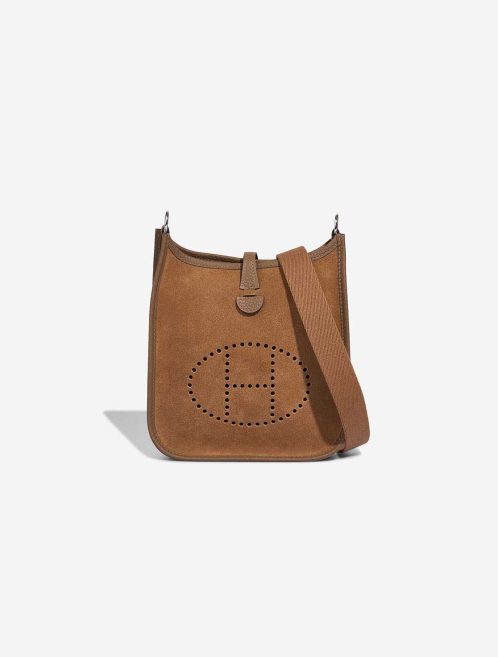 Hermès Evelyne 16 Veau Grizzly / Clémence Chamois / Alezan / Gold Front | Sell your designer bag