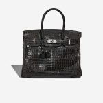 Hermès Birkin 30 Porosus Crocodile Graphite Front | Vendre votre sac de créateur