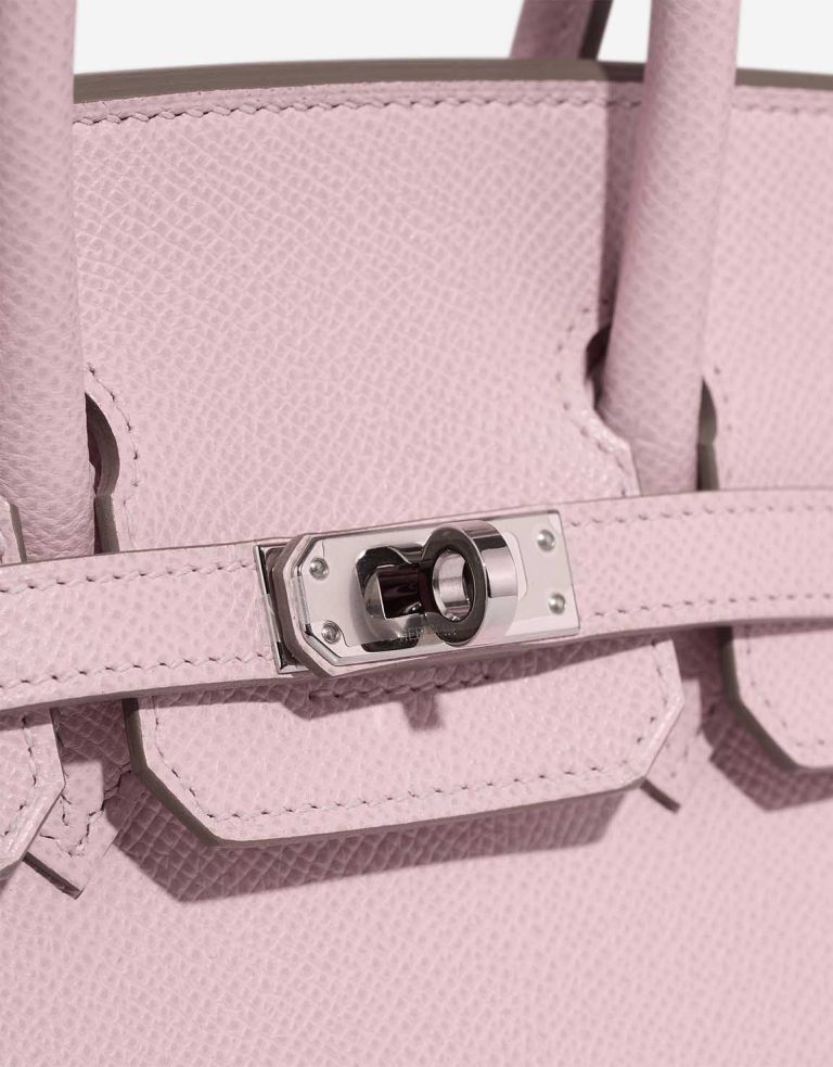 Hermès Birkin 25 Epsom Mauve Pâle Front | Sell your designer bag