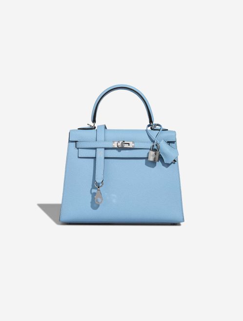 Hermès Kelly 25 Epsom Céleste Front | Sell your designer bag