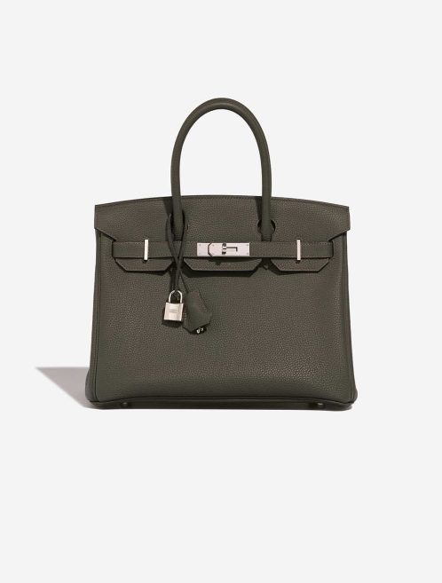 Hermès Birkin 30 Togo Vert de Gris Front | Sell your designer bag