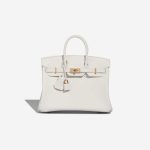 Hermès Birkin 25 Swift New White Front | Sell your designer bag