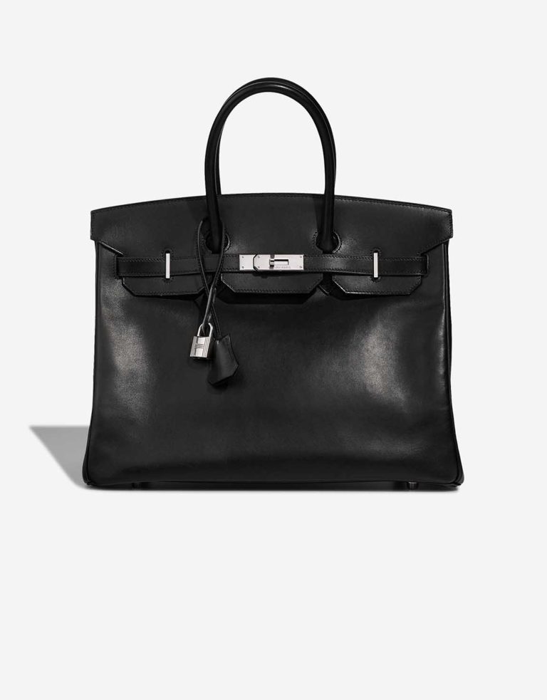 Hermès Birkin 35 Chamonix Black Front | Sell your designer bag