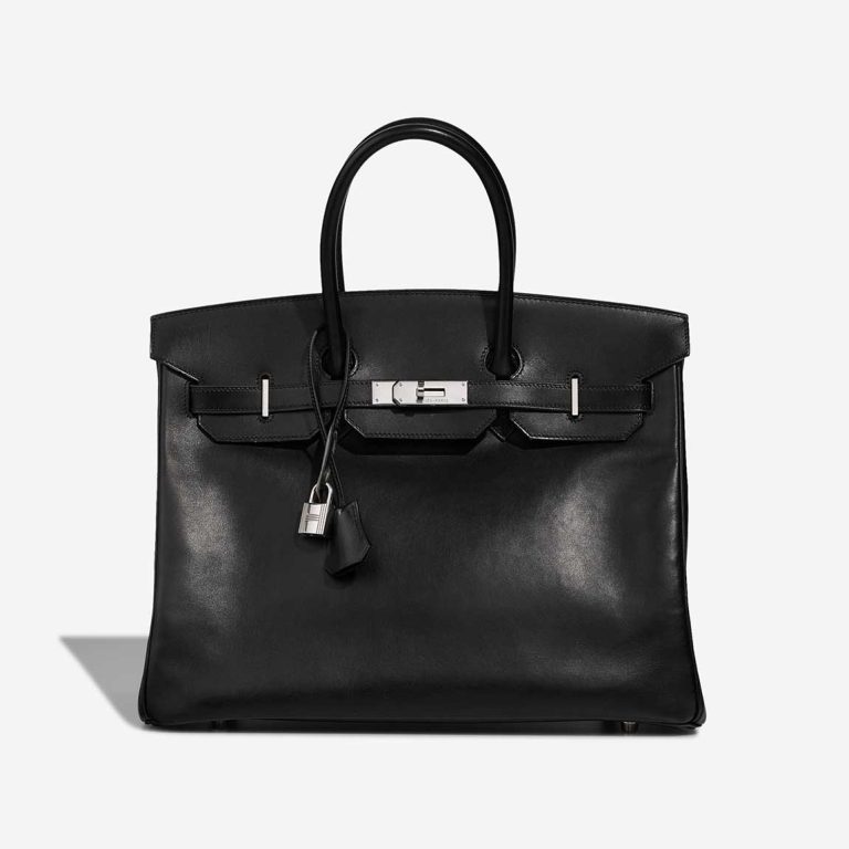 Hermès Birkin 35 Chamonix Black Front | Sell your designer bag