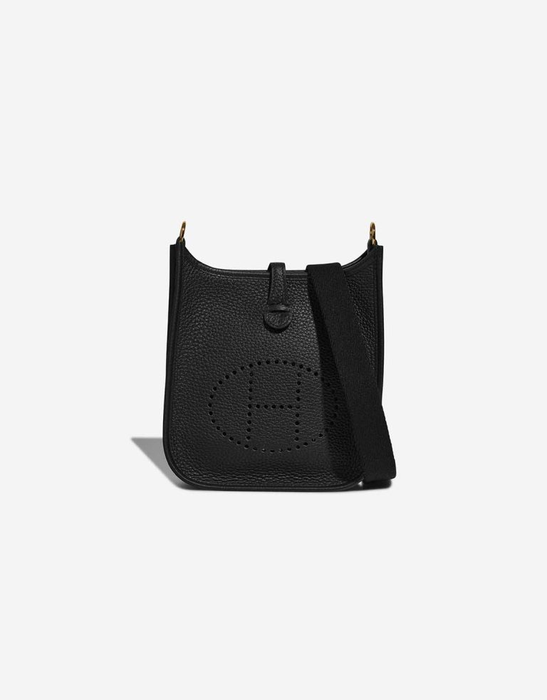 Hermès Evelyne 16 Clémence Black Front | Vendre votre sac de créateur