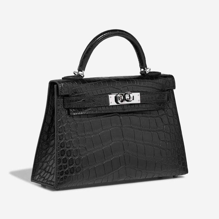 Hermès Kelly Mini Matte Alligator Schwarz | Verkaufen Sie Ihre Designer-Tasche