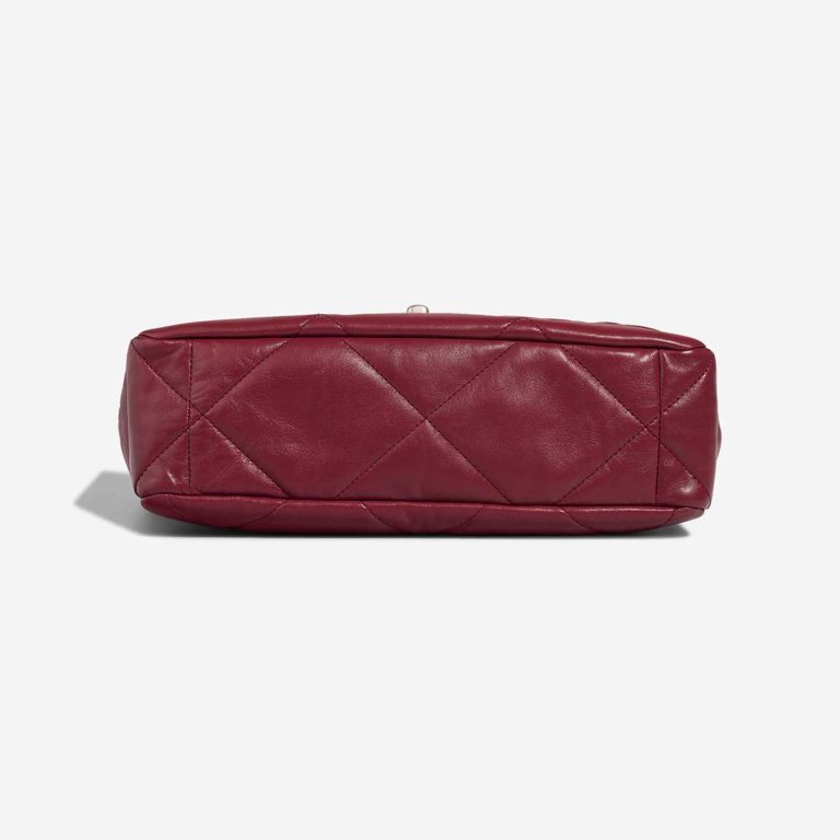 Chanel 19 Flap Bag Large Lammleder Burgundy | Verkaufen Sie Ihre Designer-Tasche