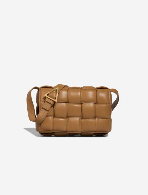 Bottega Veneta Cassette Lamb Camel Front | Sell your designer bag