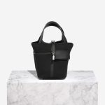 Hermès Picotin 18 Cargo Swift / Toile Goeland Black Front | Sell your designer bag