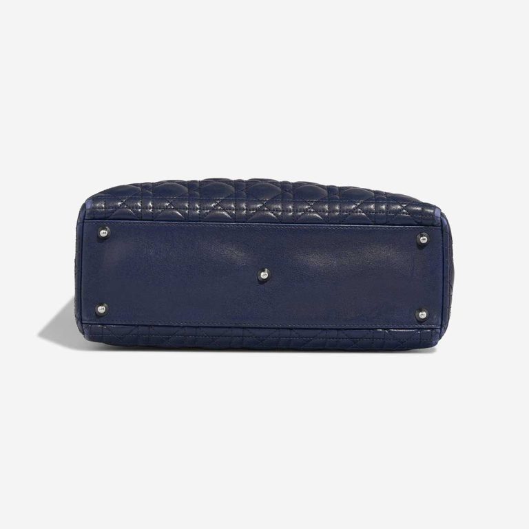 Dior Lady Large Lamb Blue | Sell your designer bag