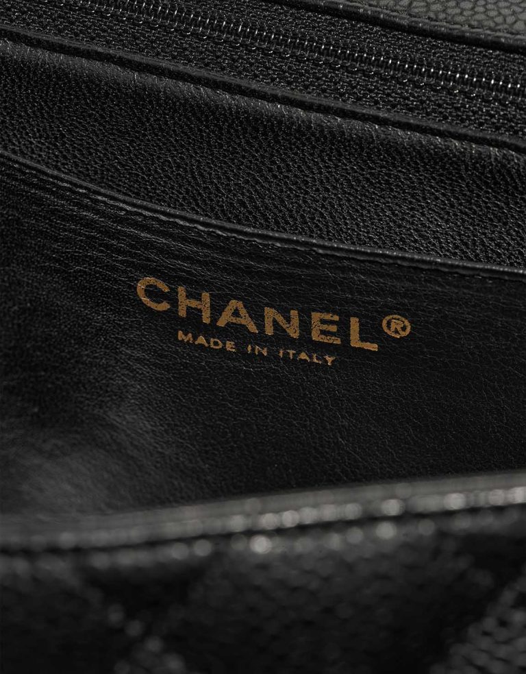 Chanel Timeless Jumbo Caviar Black Logo | Sell your designer bag