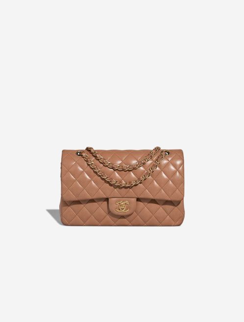 Chanel Timeless Medium Lamb Cognac Front | Sell your designer bag