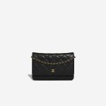 Chanel Wallet On Chain Caviar Black Front | Sell your designer bag