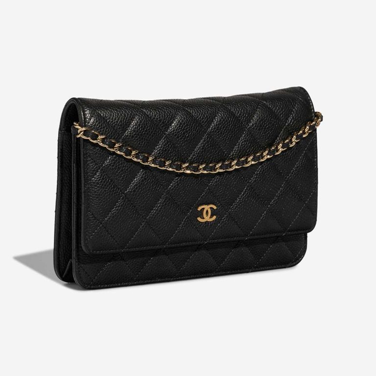 Chanel Wallet On Chain Caviar-Leder  Schwarz | Verkaufe deine Designertasche