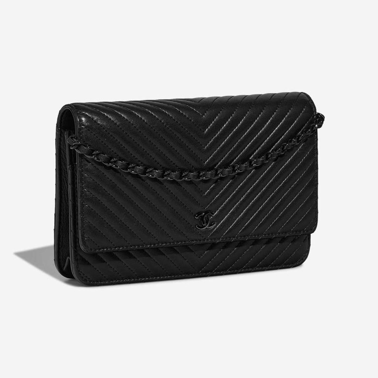 Chanel Wallet On Chain Lamb Black | Sell your designer bag