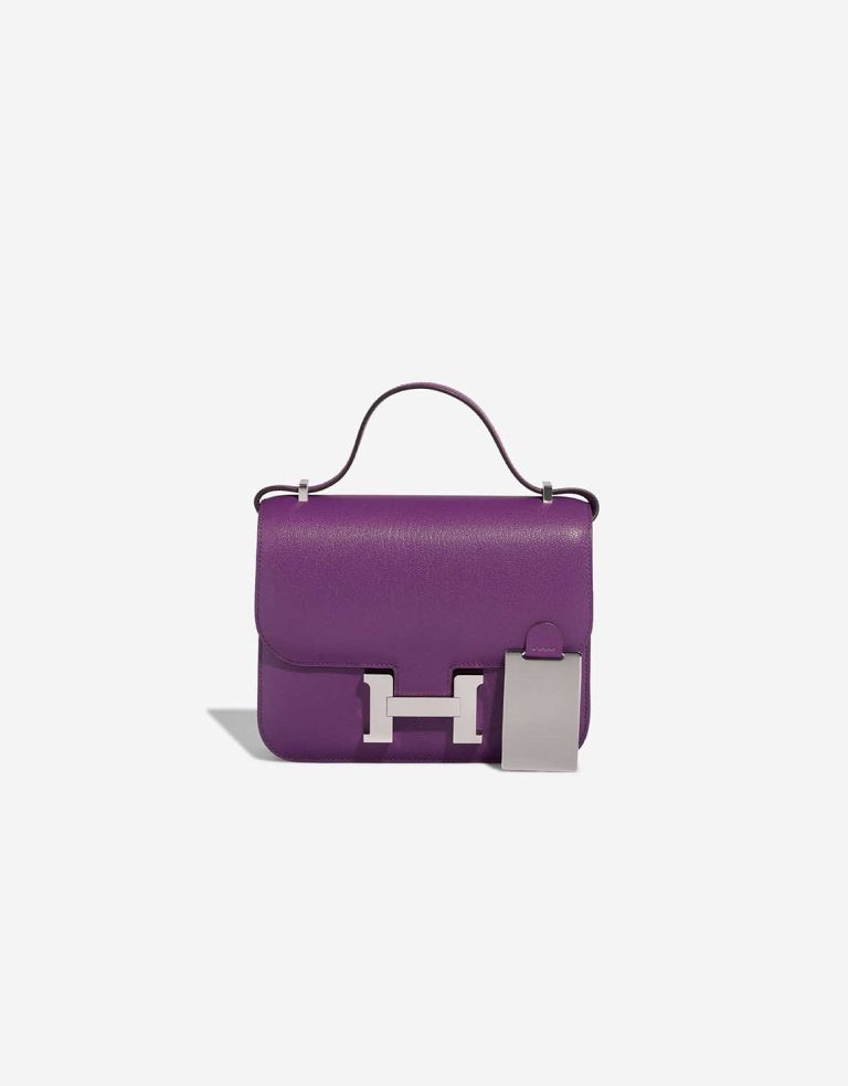 Hermès Constance 18 Chèvre Chamkila Anémone Front | Vendre votre sac de créateur