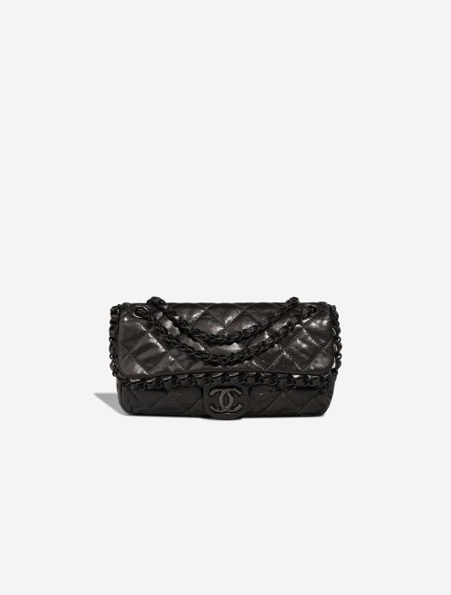 Chanel Timeless Medium Aged Calf Black Front | Sell your designer bag