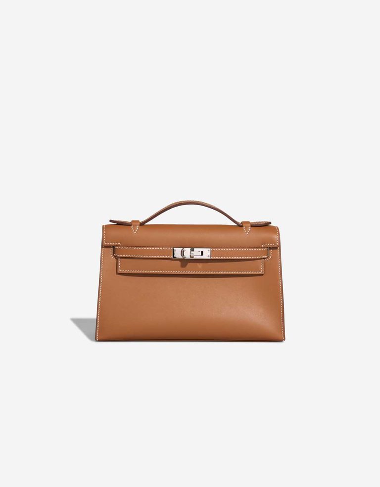 Hermès Kelly Pochette Swift Gold Front | Sell your designer bag