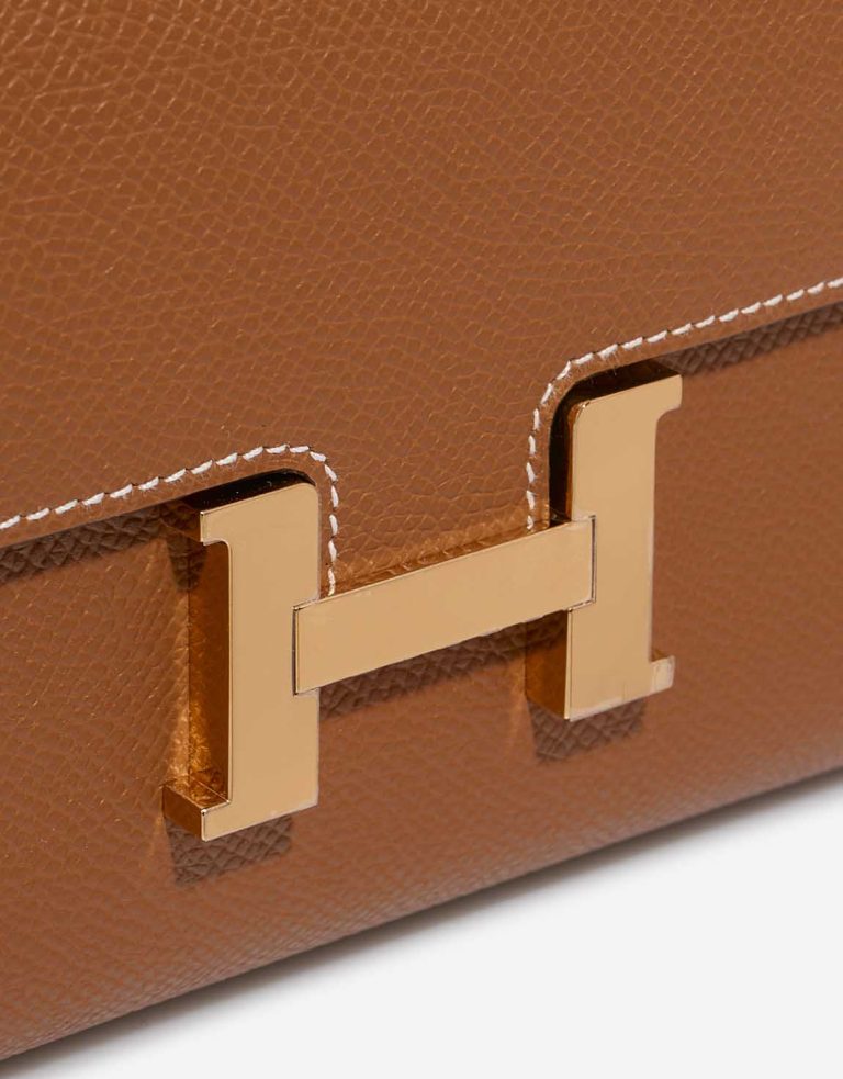 Hermès Constance To Go Epsom Gold Front | Vendez votre sac de créateur