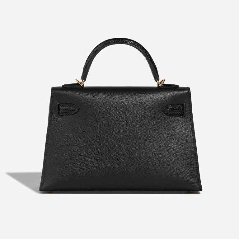 Hermès Kelly Touch Mini Veau Madame / Lizard Black | Sell your designer bag