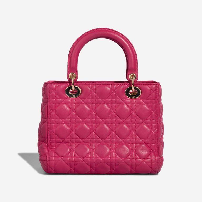 Dior Lady Medium Lammleder Pink | Verkaufe deine Designertasche