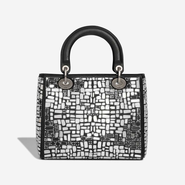 Dior Lady Mosaic of Mirrors Medium Calfskin Silver | Sell your designer bag