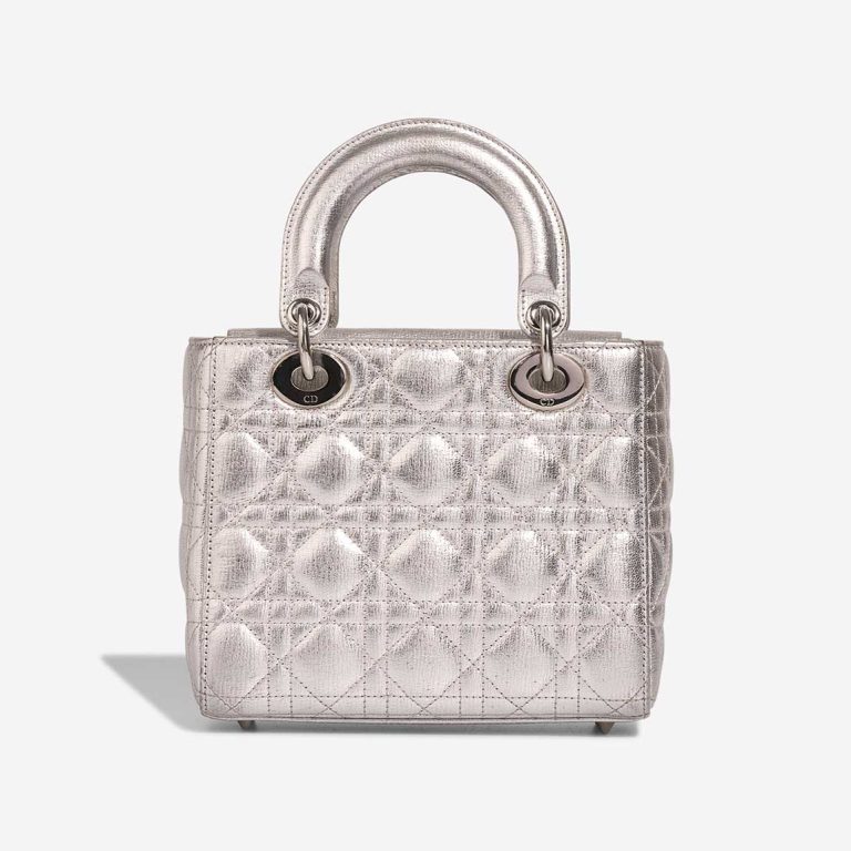 Dior Lady Small Kalbsleder Silber | Verkaufen Sie Ihre Designertasche