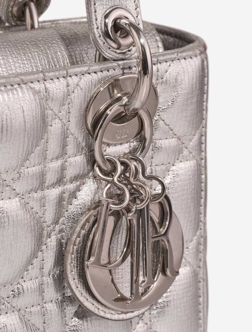 Dior Lady Small  Calfskin Silver Closing System | Sell your designer bag