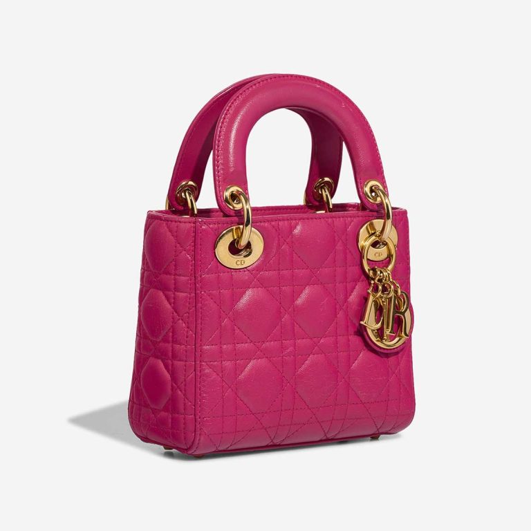 Dior Lady Mini Lammleder Pink | Verkaufe deine Designertasche