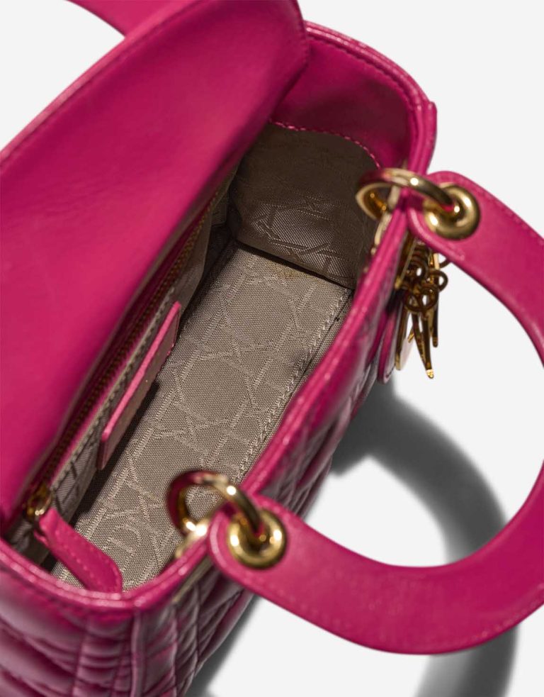 Dior Lady Mini Lammleder Pink Inside | Verkaufen Sie Ihre Designertasche