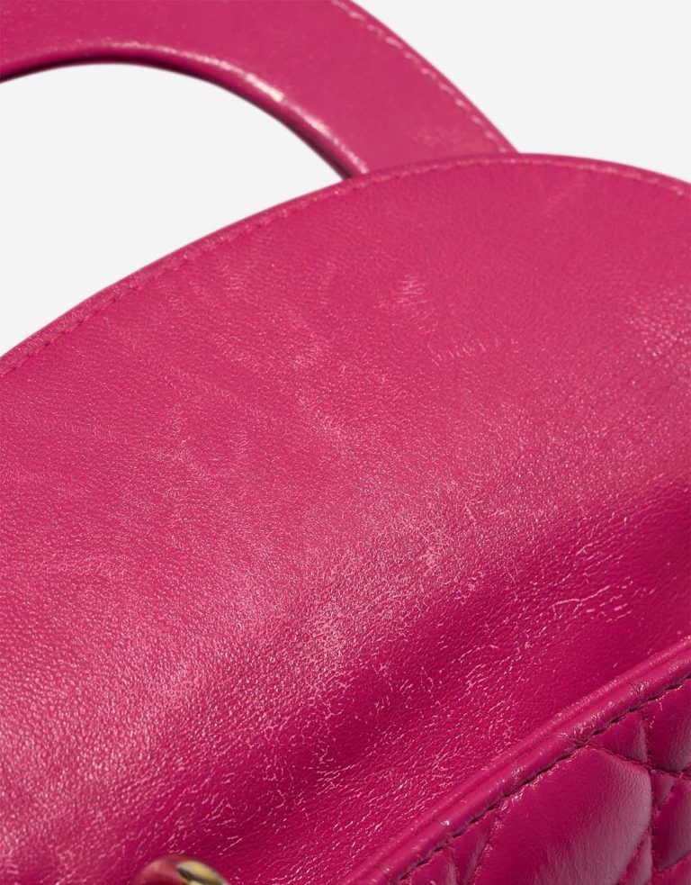 Dior Lady Mini Lammleder Rosa Gebrauchsspuren | Verkaufen Sie Ihre Designertasche