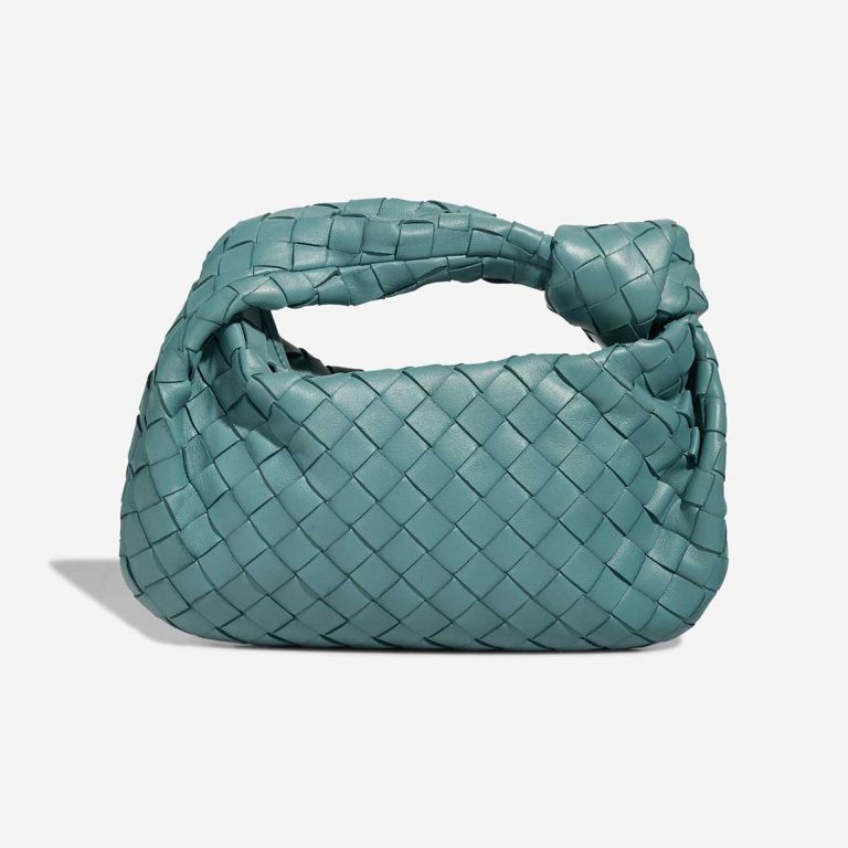 Bottega Veneta Jodie Mini Kalbsleder Blau | Verkaufen Sie Ihre Designertasche