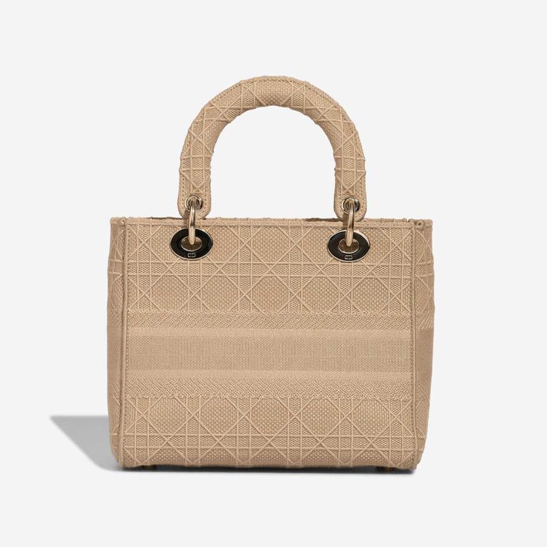 Dior Lady D-Lite Medium Canvas Beige | Verkaufen Sie Ihre Designertasche