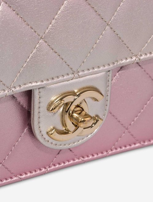 Chanel Like a Wallet Mini Lamb Pink Closing System | Sell your designer bag