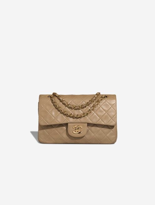 Chanel Timeless Medium Lambskin Brown Front | Sell your designer bag