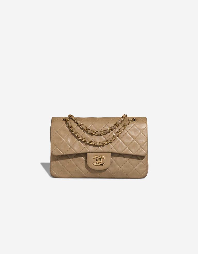 Chanel Timeless Medium Lammleder Brown Front | Verkaufen Sie Ihre Designer-Tasche