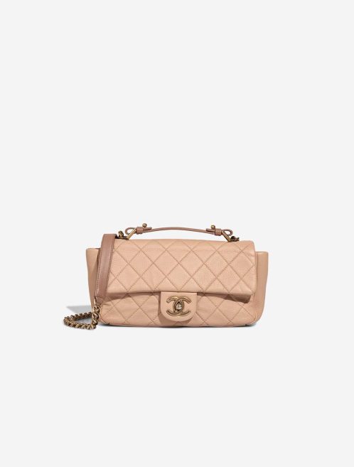 Chanel Timeless Medium Caviar Beige Front | Sell your designer bag