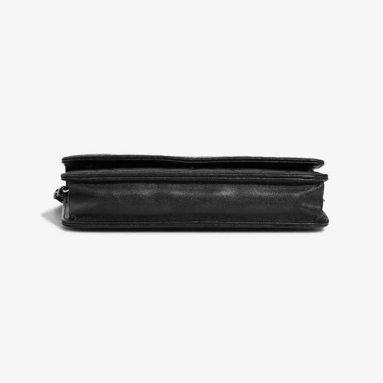 Chanel Wallet On Chain Camellia Lamb Black | Sell your designer bag