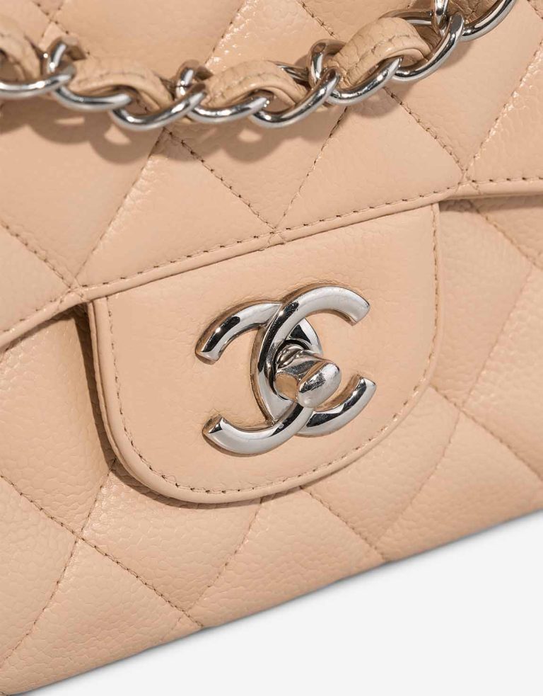 Chanel Timeless Jumbo Caviar Beige Front | Sell your designer bag