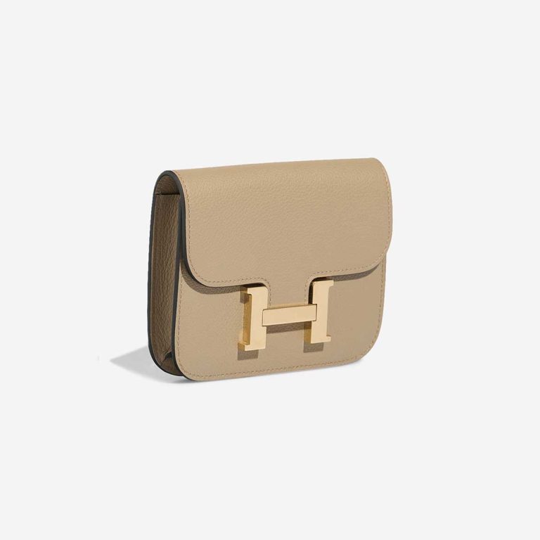 Hermès Constance Slim Wallet Evercolor Beige Marfa | Verkaufen Sie Ihre Designer-Tasche