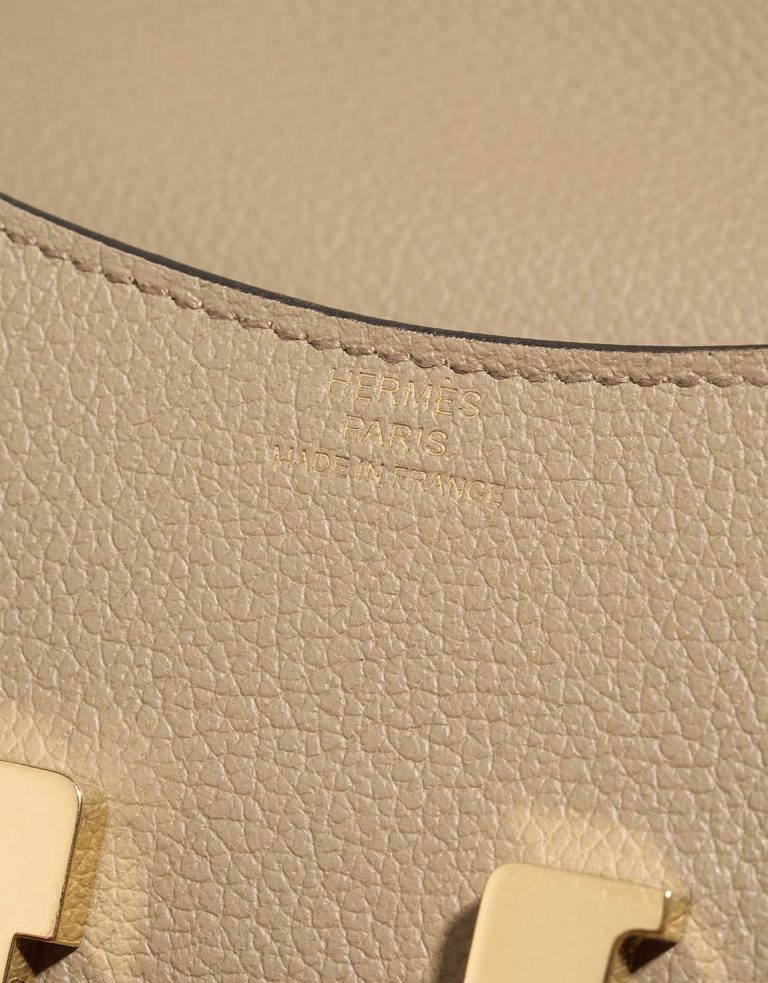 Hermès Constance Slim Wallet Evercolor Beige Marfa Logo | Verkaufen Sie Ihre Designer-Tasche