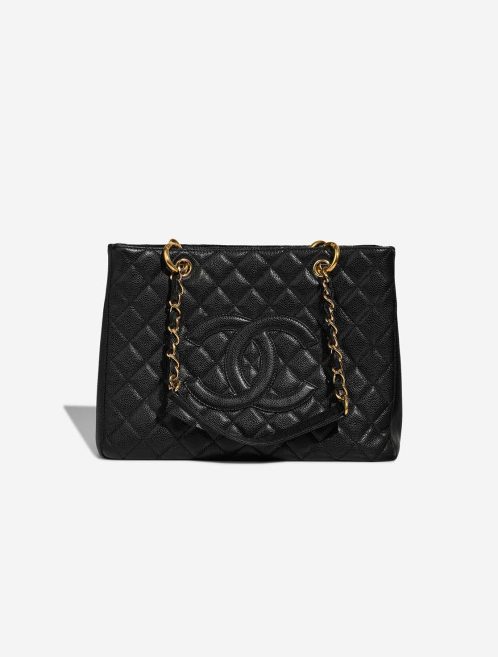 Chanel Shopping Tote GST Caviar Noir Front | Vendez votre sac de créateur