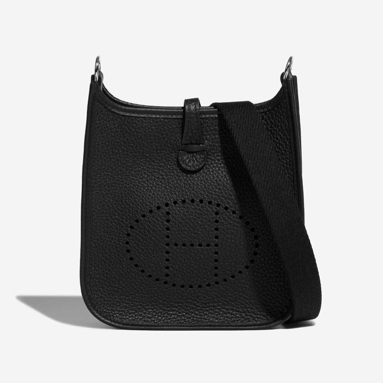 Hermès Evelyne 16 Clémence Black Front | Sell your designer bag